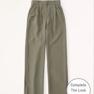 ABERCROMBIE CURVE LOVE TAILORED TROUSERS. NEVER WORN NEW CONDITION